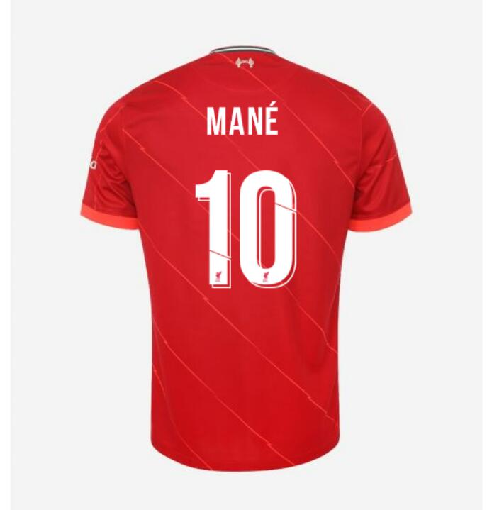 2021/22 Liverpool Cup Home Kit Soccer Jersey with MANE 10 printing